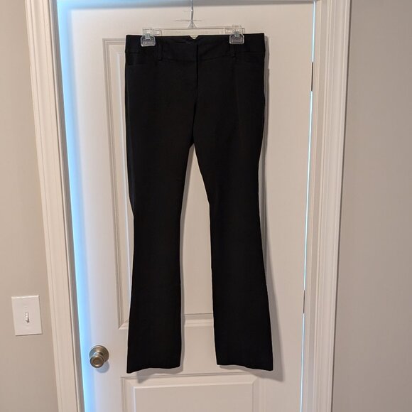 Express Columnist Pants, Black, Size 6 LONG - Picture 2 of 6
